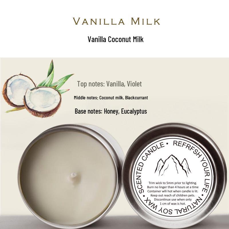 Scented Candles: Handmade Essential Oil for Bedroom, Sleep Aid, Safe for Babies & Pregnant Women, Indoor Fragrance Souvenir