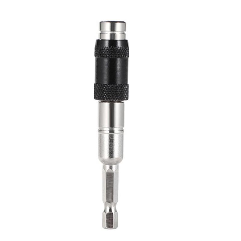 1/4" Multi-Angle Magnetic Extension Rod for Electric Screwdrivers, Hex Shank 6.35mm, Quick Release Self-Locking Adapter