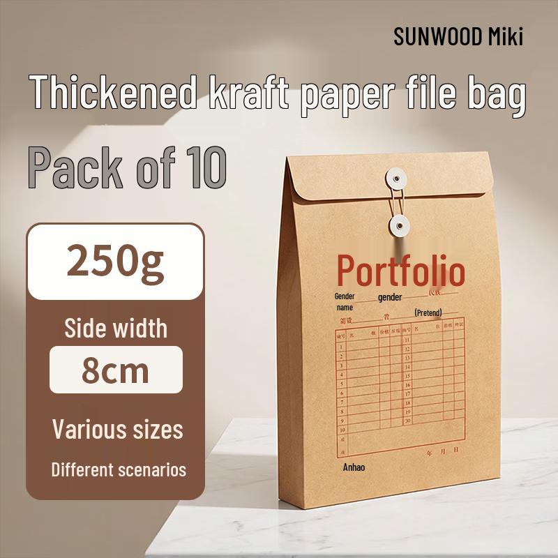 SUNWOOD A4 Document File Bags & Envelopes