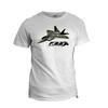 Camiseta de Camuflaje F22 Raptor de la Fuerza Aérea. Camiseta de Algodón de Manga Corta con Cuello Redondo para Hombre Talla S-