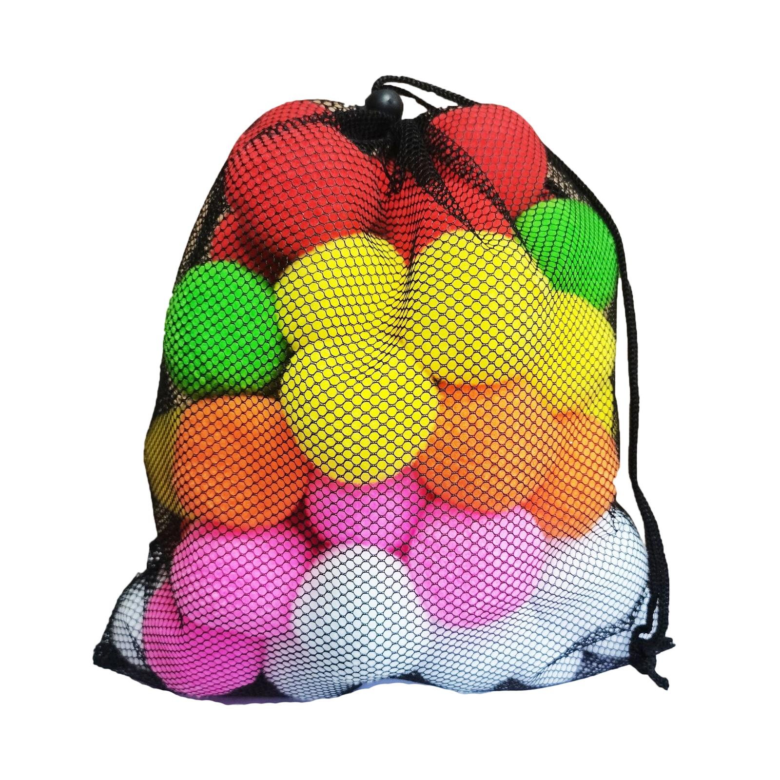 

60Pcs Fake Snowballs Snow Fight Balls Indoor Outdoor Soft Fake Snow Toys for Kids Colorful for Throwing Supplies