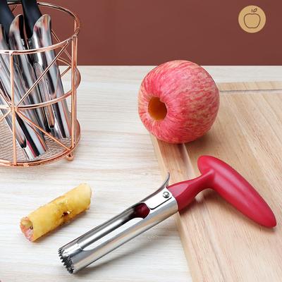 Cortador de Manzana Portátil Cuchillo Sacanoyos Fruta Rebanador Multifunción Corte Herramientas de Cocina Verdura Pera Quitapomas