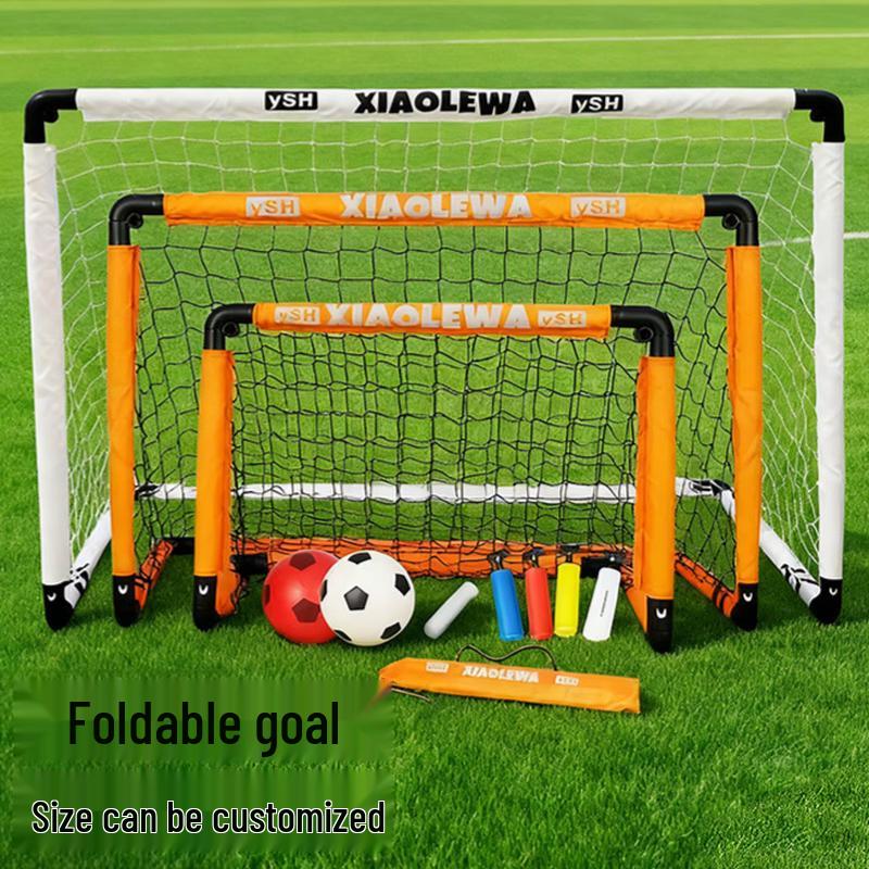 DeRuiEn Portable Foldable 5-A-Side Soccer Goal
