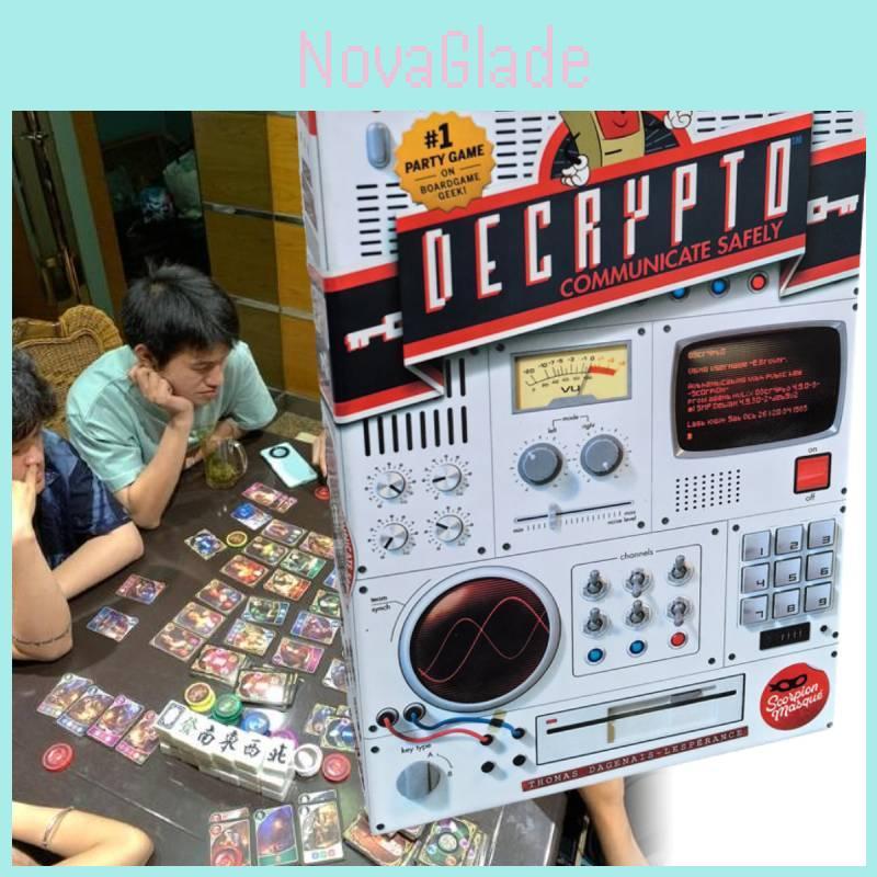 Decrypto Comunicare Sigură Joc de Societate pentru Petrecere de Adulți Pentru Distracție Interactivă și Strategie