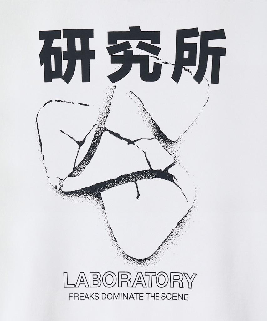 NODE LABS Dev:6 Laboratory Short Sleeve T-Shirt_White