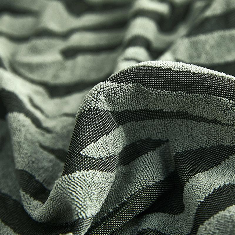 Thick Striped Printed Skirt Sofa Cover High Elastic Dustproof Couch Slipcover Anti Scratch Furniture Protector For Living Room