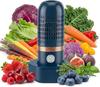 Purepod Produce Cleaner: 9.5" Portable Fruit Vegetable Washer - OH-ion Deep Cleaning for Residues - IPX7 Waterproof Cordless Food Purifier for Berrie