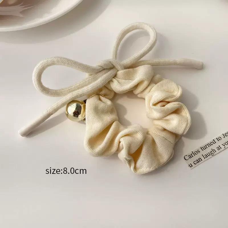 New Trendy Pink Bow Tie Hair Rings Sweet Large Elastic Rubber Bands High Horsetsil Hair Bands For Women Girls Hair Accessories Gifts