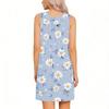 Women’s Sleeveless -Away Floral Print Dress for Shoulder Recovery Easy On Off Loose Fit Design