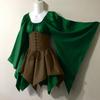 New Long-sleeved Women's Renaissance Medieval Dress