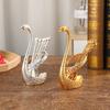 Luxury Swan Tableware Set Nordic Dessert Cake Forks Dessert Utensils  Dessert Preparation