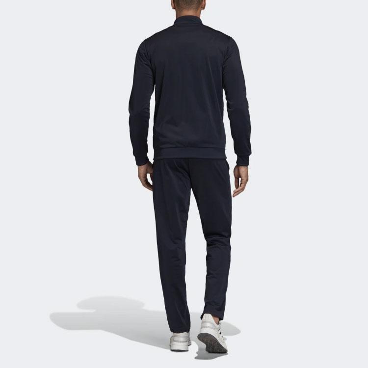 Adidas Letter Logo Sports Suit International Version Men Sportswear Dark-Blue FM6312