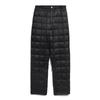 Taion Inner Down Official Unisex Regular Down Pants 131RS M Black
