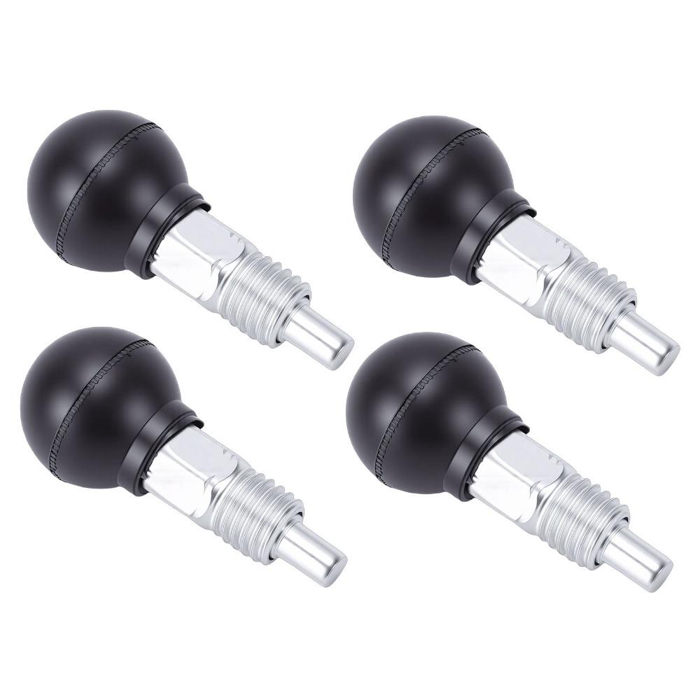 4pcs Ball Nose Design Spring Plungers 25mm Diameter Fitness Weight Pull Pins Gym Workouts