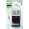 DESIGNPHIL (MIDORI) Stamp Rotating Stamp Date Flower Pattern 35455006
