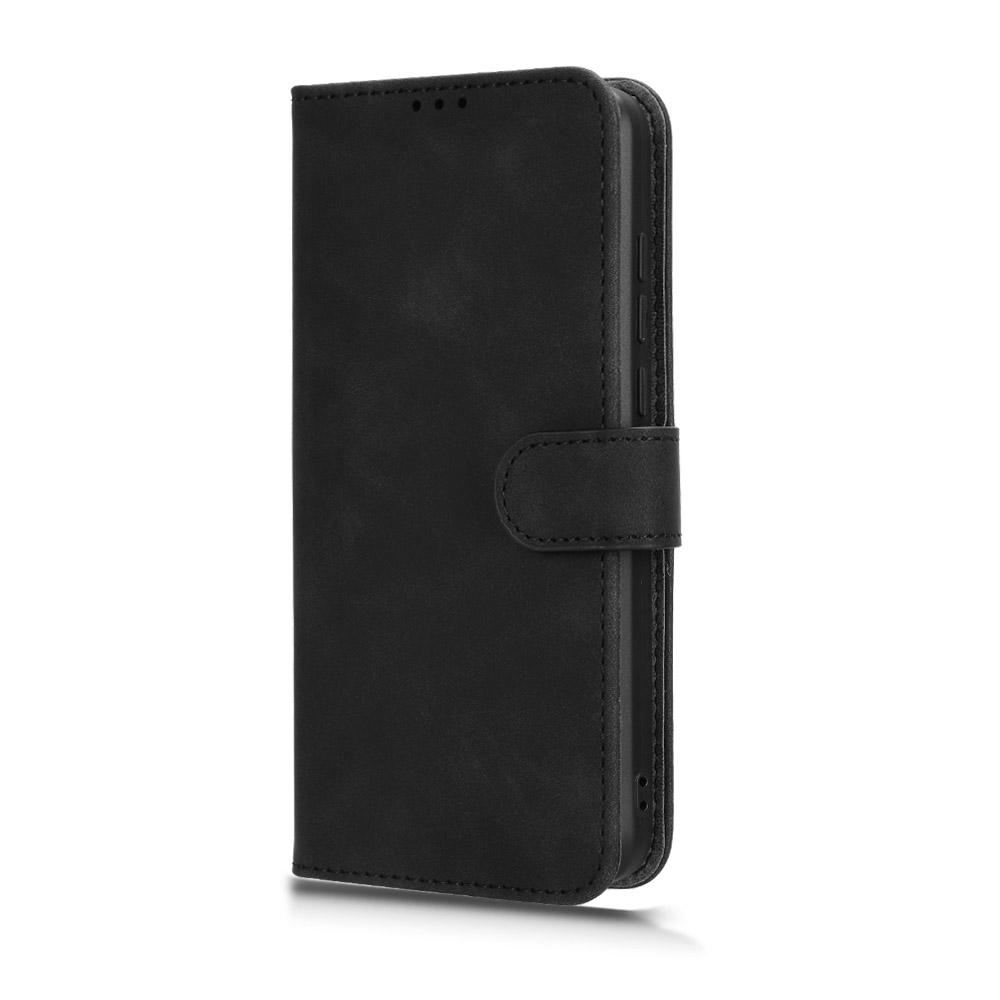 For Oukitel C53 Leather Case Skin-Feel Anti-Drop Wallet Flip Phone Cover