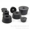 Black Shockproof Rubber Foot Pad for Furniture and Equipment