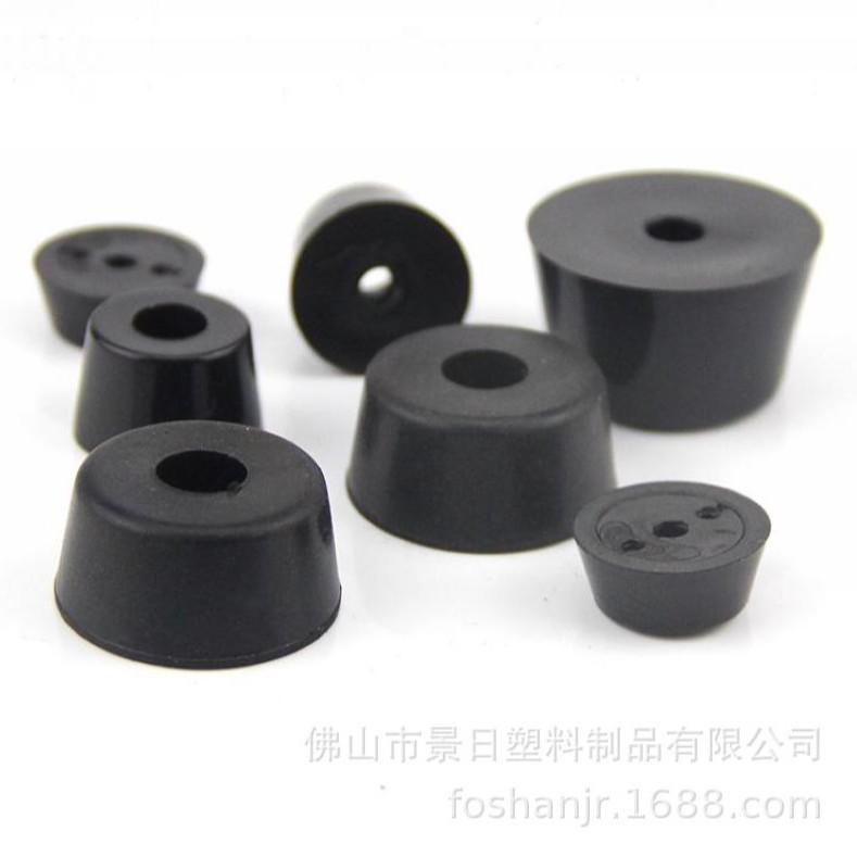 Black Shockproof Rubber Foot Pad for Furniture and Equipment