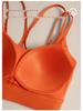 High-Impact Sports Bra with Shockproof Design and Supportive Back Padding