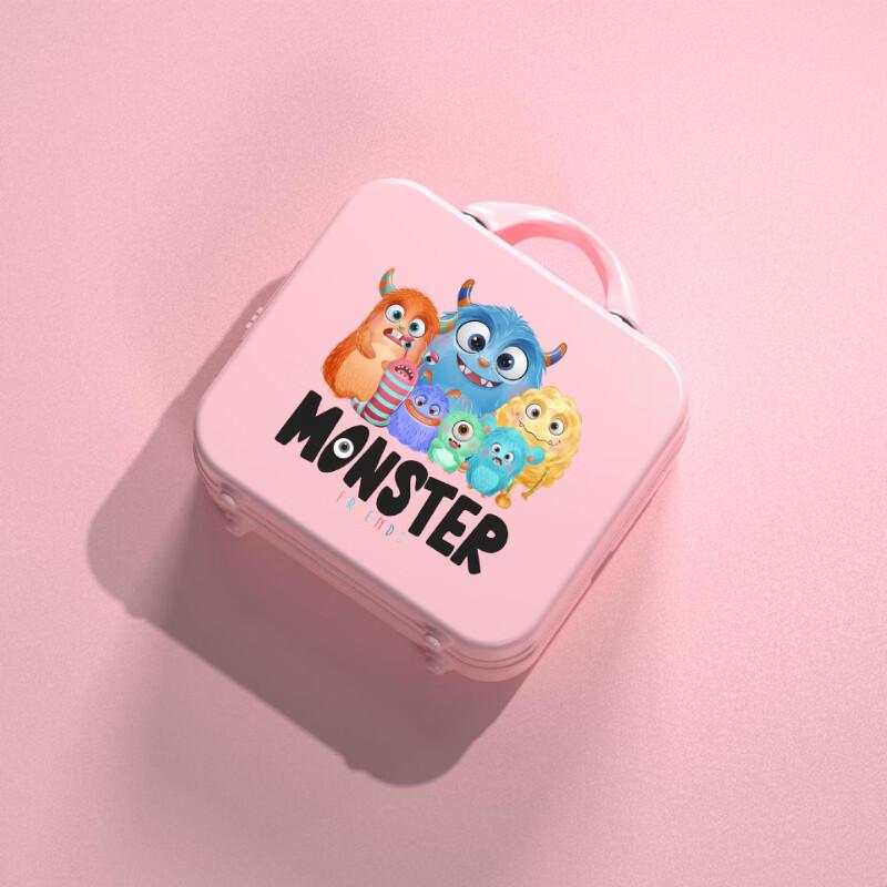 Cute Portable Makeup & Travel Case with Password Lock