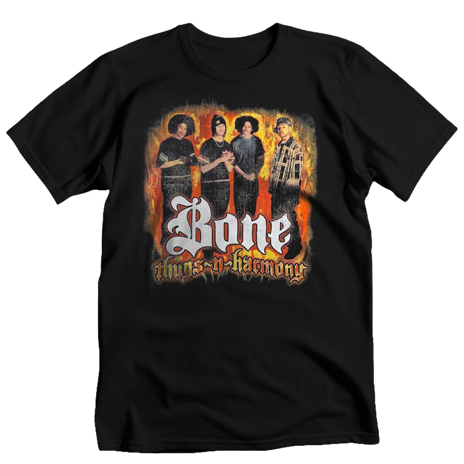 Bone Thugs-N-Harmony Distressed Flames T-Shirt S-2XL NEW M