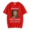 Amy Dunne Missing Poster Hip Hop Rapper Men Women T-shirt 100% Cotton