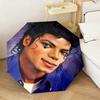 1PC Michael Jackson Automatic Umbrella - Suitable Travel Outdoor Portable Umbrella Birthday Gift Daily Essentials