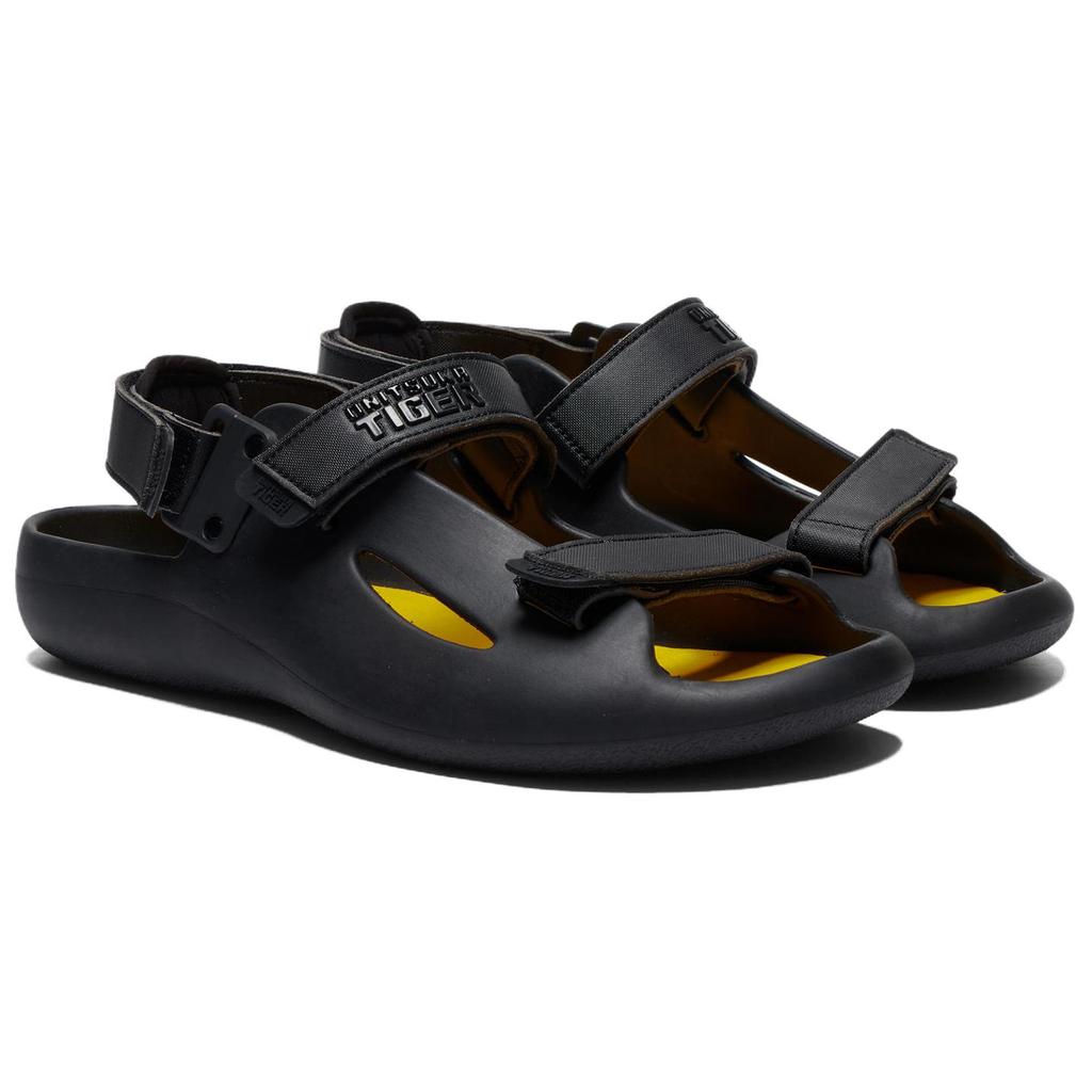 ONITSUKA TIGER Ergonio Fashion Comfortable Beach Sandals Unisex Sandals Black 1183C368-001