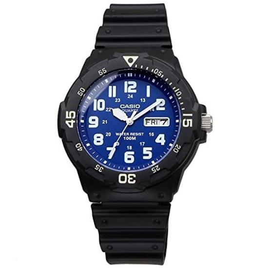 Casio Standard Quartz Wristwatch MRW-200H-2B2V Mens Blue Dial Overseas Model