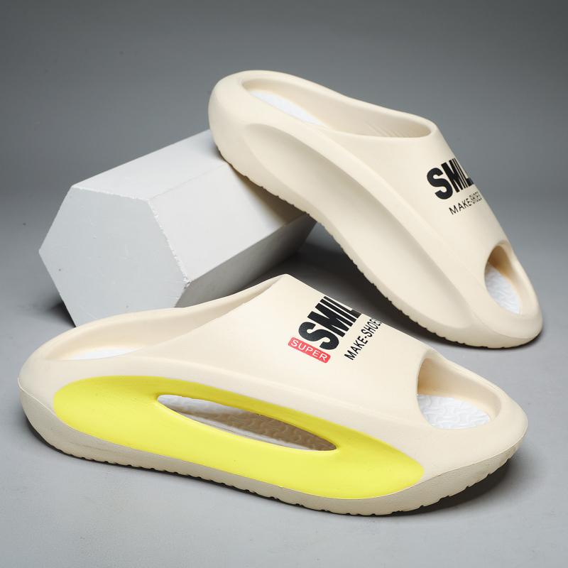 Men's Sandal Slippers New Summer Sneaker Slippers Men Thick Bottom Platform Slides Soft Eva Slippers Casual Beach Shoes