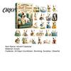 Fun Countdown Calendar for Kids Dog Advent 2026, 24-Day Christmas with 24 Acrylic December Daily Holiday Celebration Cute Ornaments, Collectible