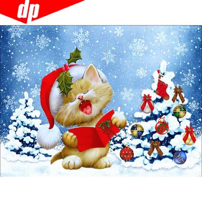 Diamond Painting Cartoon Rhinestones Pictures Diamond Embroidery Cat Diamond
