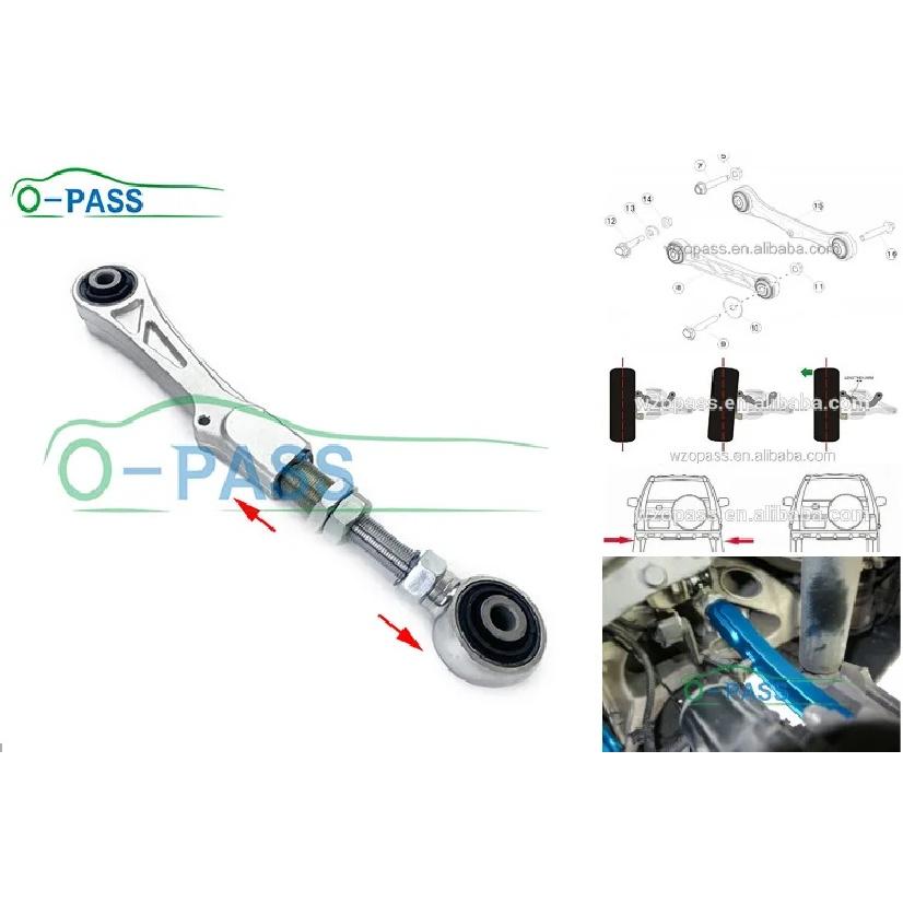 OPASS Adjustable Rear upper Control  arm Camber arm For Tesla Model S 2012- & Model X 1021418-00-A 1 Piece