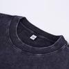 Men's Vest Vintage Washed Tee Tank Tops Summer Casual Sleeveless Tops Streetwear Black Loose Tees