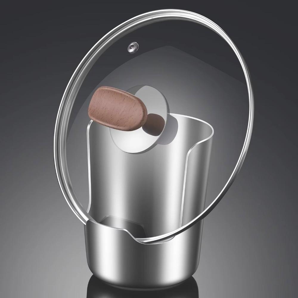 Stable Pot Lid Holder Heat-Resistant Utensil Holder Easy To Clean Spoon Holder Kitchen Organizer