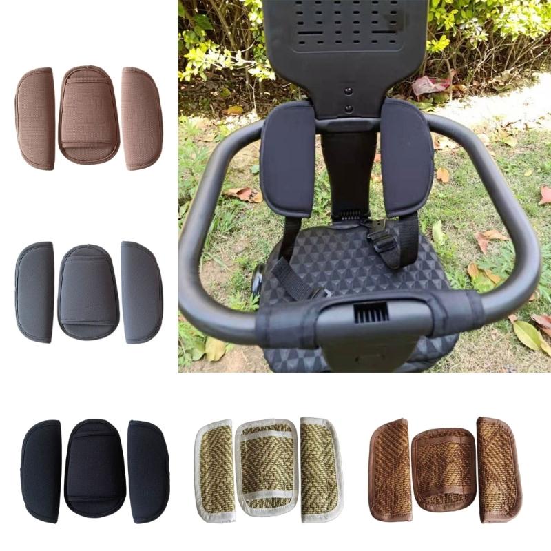Breathable Pram Seats Belt Protection Pad Baby Pram Shoulder Strap Pad Cushion Infant Pushchair Shoulder Belt Cover