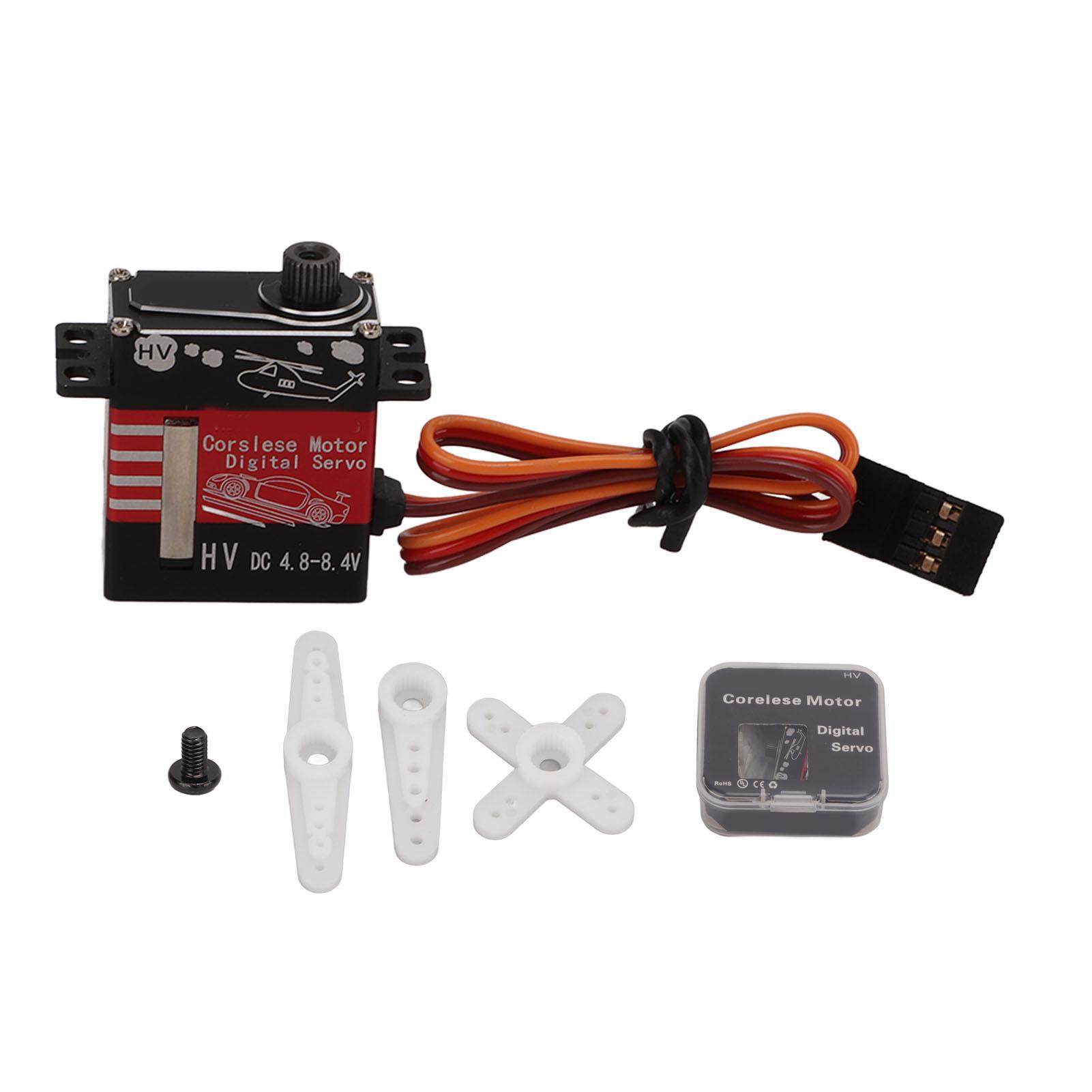 

D2007MG Metal Gear Digital Servo Durable 180 Degree Digital RC Servo for RC Car Helicopter