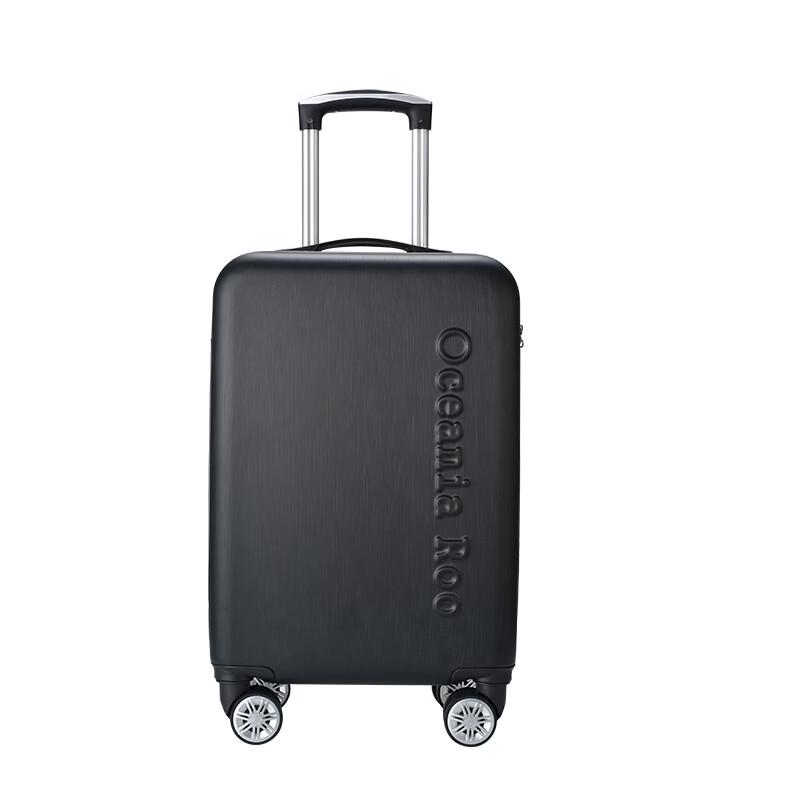 Kangaroo DS-R080 20-inch Black ABS&PC Spinner Luggage