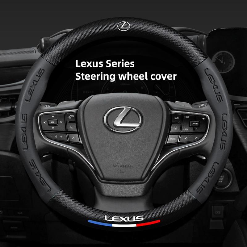 3D Auto Rennlenkradbezug Anti-Rutsch Schutzhülle Für Lexus LS LC IS350 ES300 GX460 LX570 RX500h NX300 GS350 CT200h