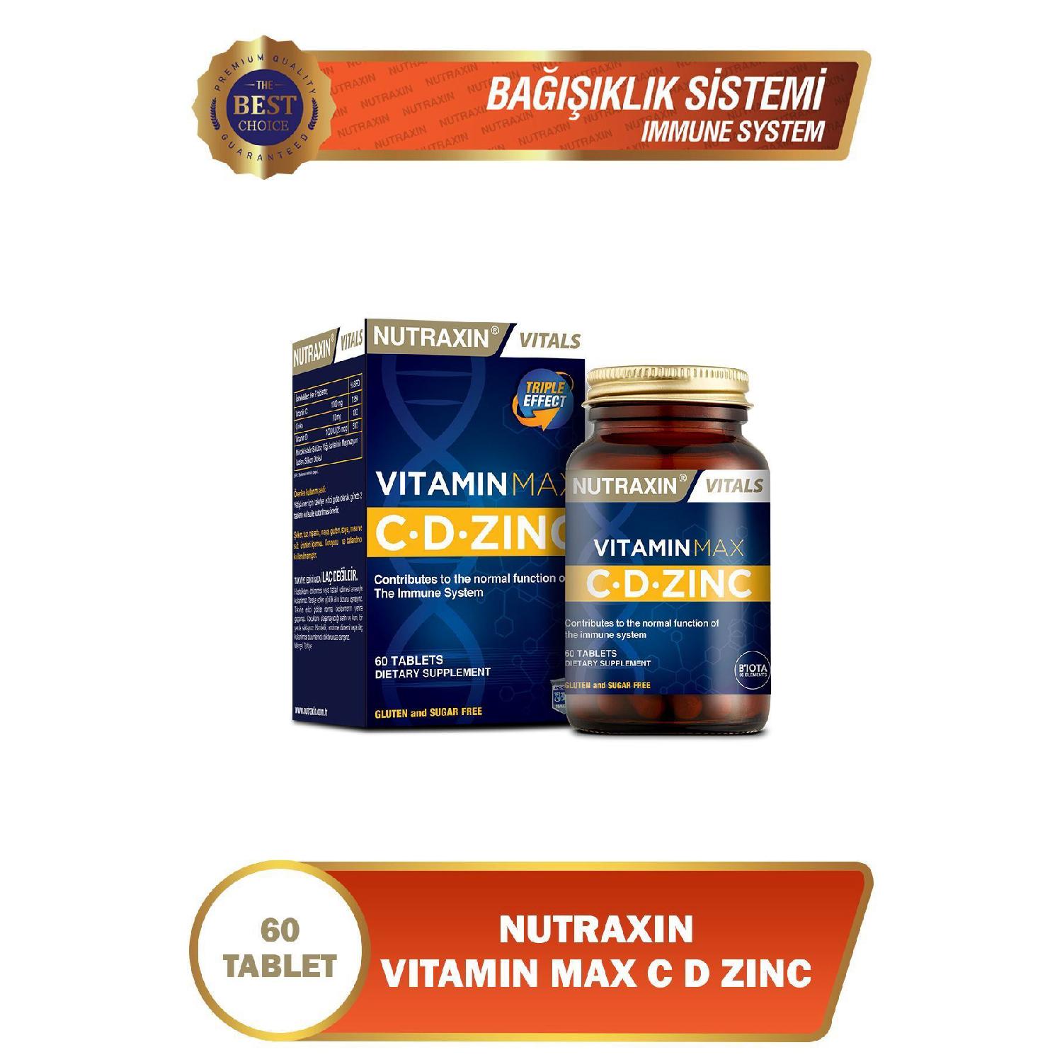 

Vitamin Max CD цинк 60 таблеток