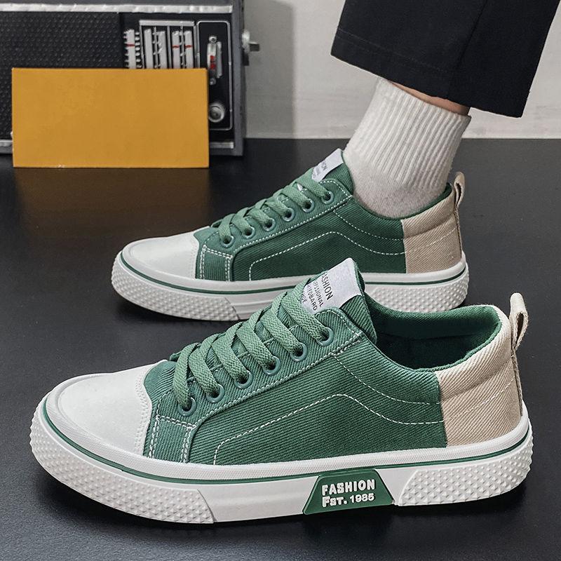 Fashion Sneakers Spring Autumn Lightweight Flat Alphabet Work Male Shoe Trends 2025 Size 44 Low Price Vulcanize Trend Men's Casual Shoes