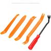 5-Piece Plastic Car Audio Pry Bar Set for Door Panel Disassembly & Modification