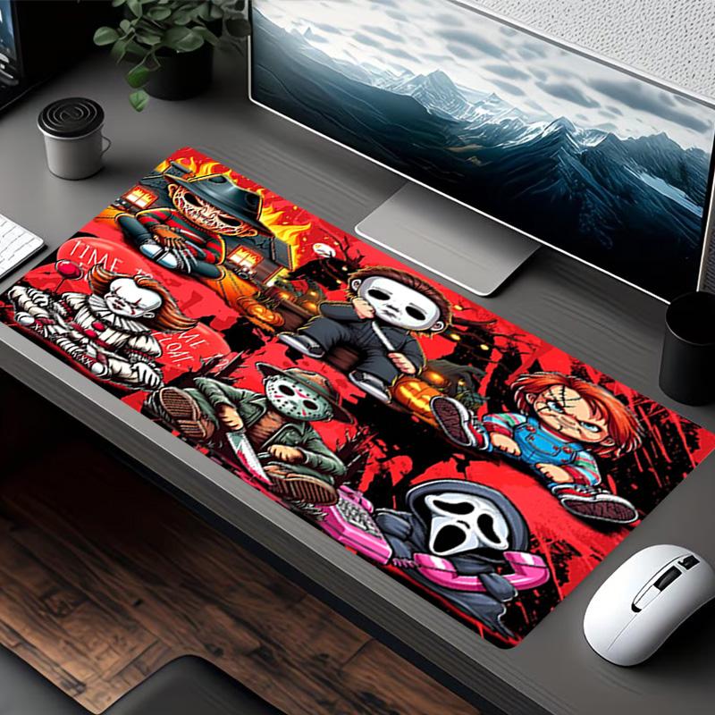 Bride of Chucky Print Mouse Pad, for Keyboard Pad Laptop PC Mat for Office Home Use, Desk Decor, Perfect Birthday Gift for Gamers