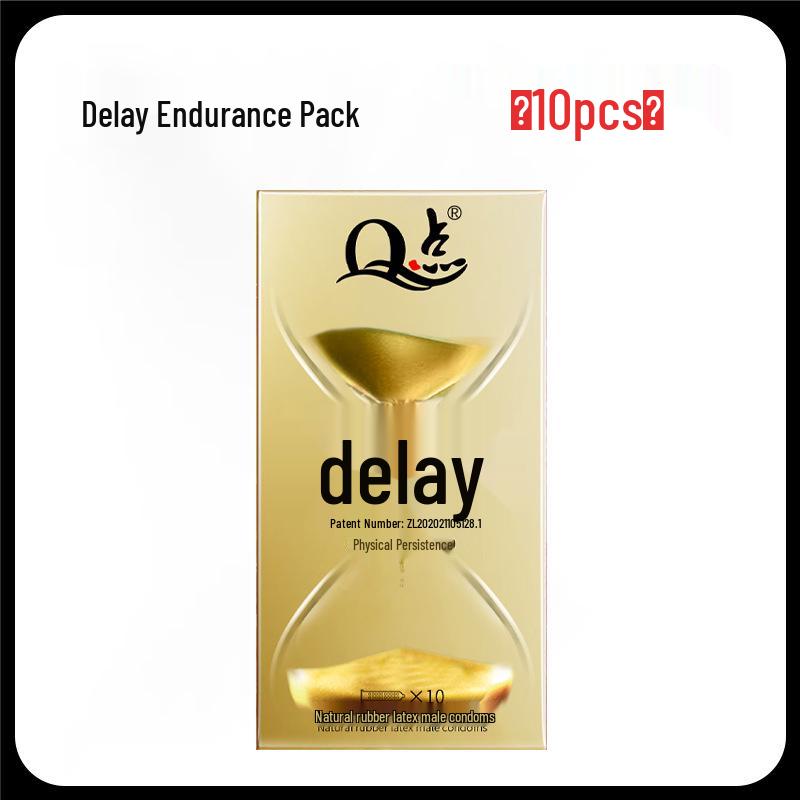 Q Point Ultra-Thin Pink Condoms with 3D Surrounding Particles - Odorless, Super Lubricated, Female Pleasure Enhancing.