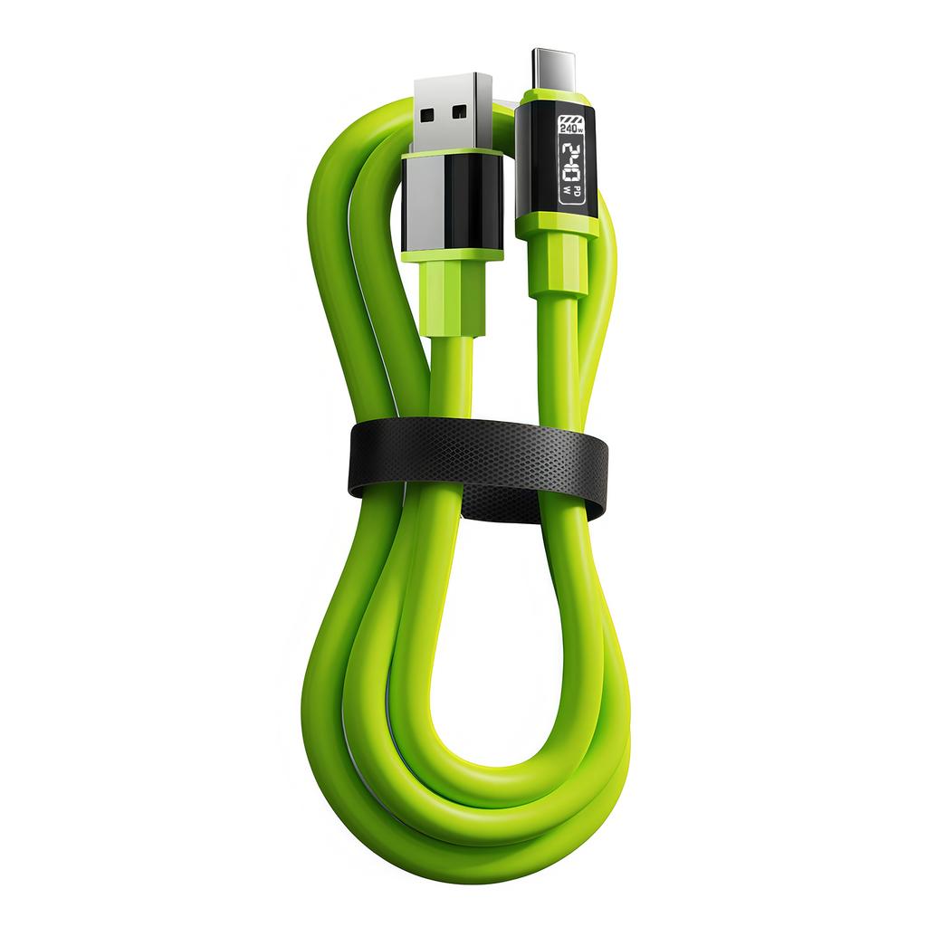 240W Fast Charging Cable for iPhone15 16 17 Android USB Type C Charger Cable Multiple USB Charging Wire Line USB-Type-c Cable