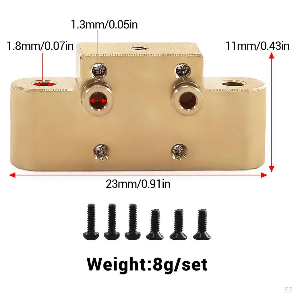 1:24 RC Car Front Lower Arm Mount Rack Swing Reinforcement Part Replaces Accessories for 1:28