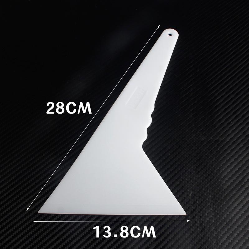 High-Temperature Resistant Wallpaper & Baking Film Squeegee – Seam Filler, Edge Trimmer, Front Windshield Hard Scraper Tool