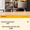 Multi-Layer Mobile Kitchen Cart for Seasoning, Snacks, and Produce Storage