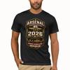 Arsenal Budapest Maglia Finale Top | Campioni di Lega 2026 T-shirt Rossa Maglietta T-shirt