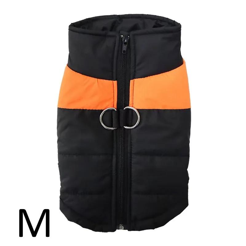 Waterproof Warm Dog Clothes Pet Coat Winter Vest Padded Zipper Jacket Dog Clothing for Small Medium Big Dogs Outfit